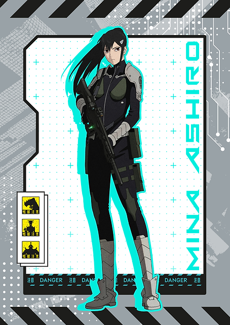 Mina Ashiro Battle Ready / PLATINA