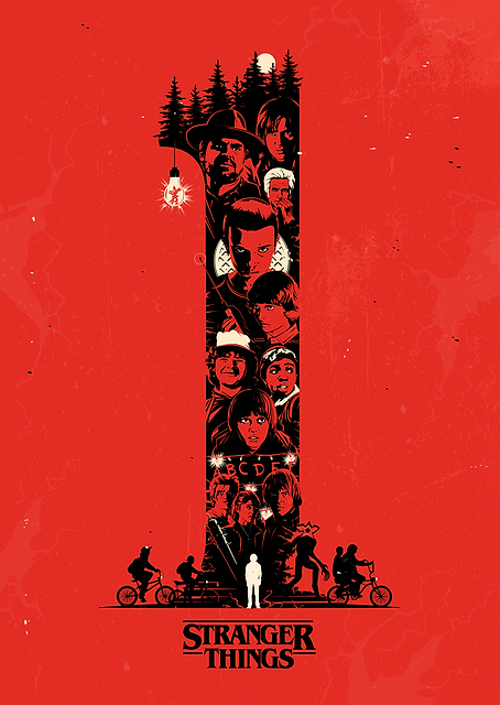 Stranger Things: Season One Iconography / PLATINA