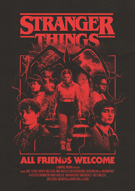Stranger Things: All Friends Welcome / PLATINA