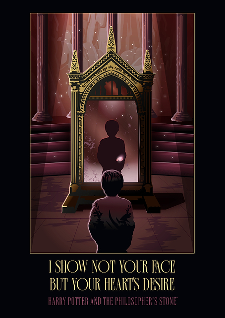 Harry Potter and Mirror of Erised / PLATINA