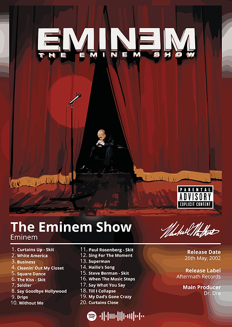 Eminem The Eminem Show Album / platina