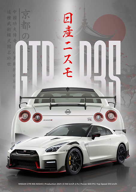 Nissan GTR R35 Nismo Japanese Style / PLATINA