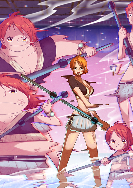 Iconic Painted Nami vs Kalifa / PLATINA