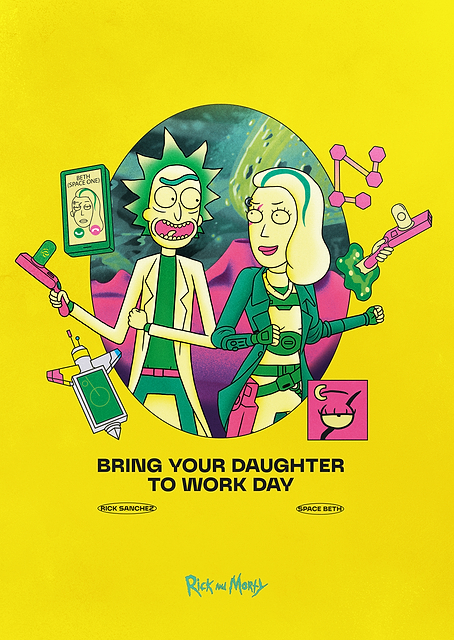 Rick and Space Beth's Day / PLATINA