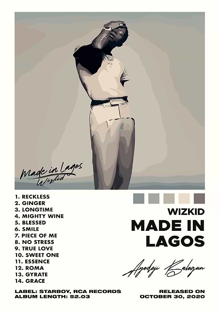 wizkid Made in lagos Album / platina