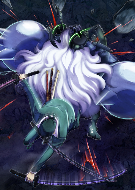 Iconic Painted Zoro vs Pica / PLATINA