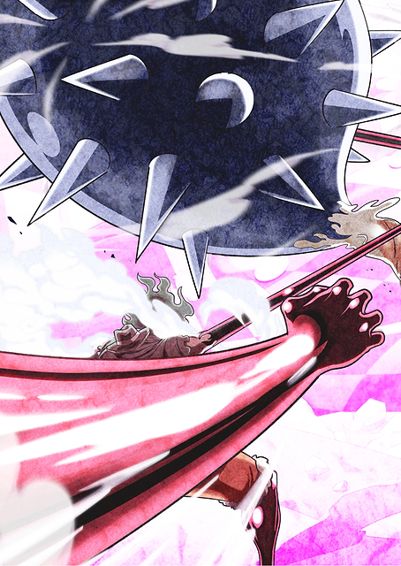 Iconic Painted Luffy vs Katakuri / PLATINA