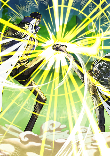 Iconic Painted Kizaru vs Silvers Rayleigh / PLATINA