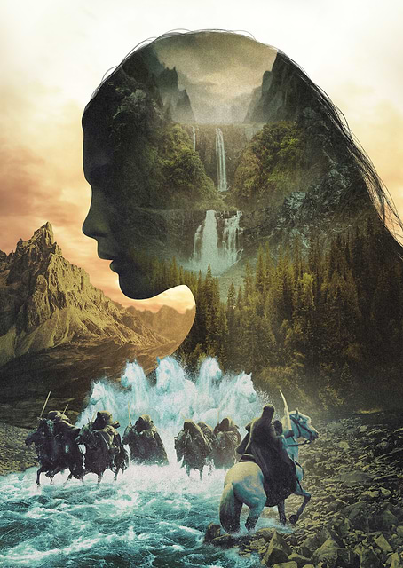 Arwen's Fury at the Ford / platina