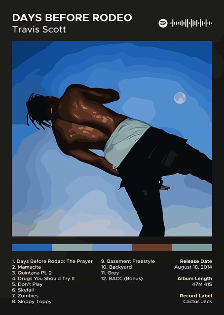 Travis Scott - Days Before Rodeo / platina