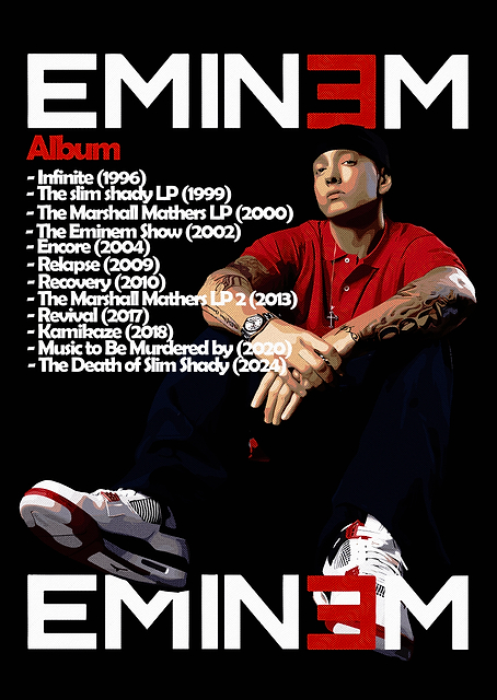 Eminem Album art / platina
