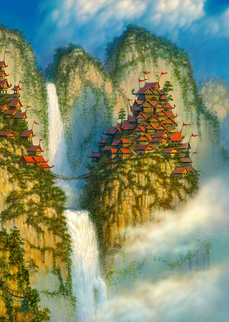 Pandaria's Soaring Peaks and Temples / PLATINA