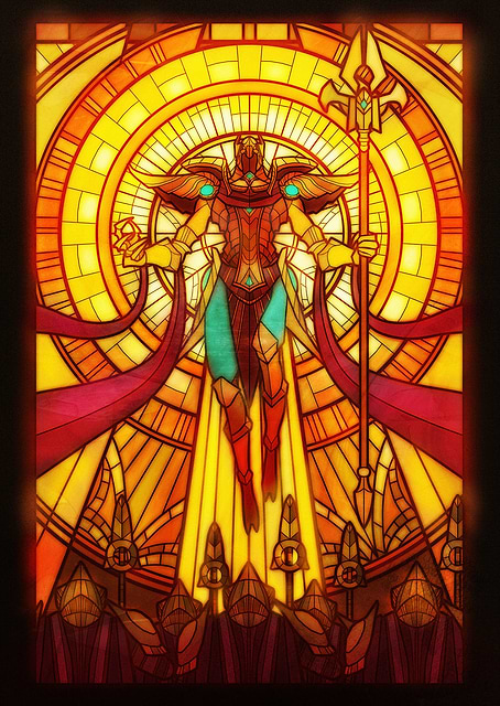 Azir - Stained Glass / platina