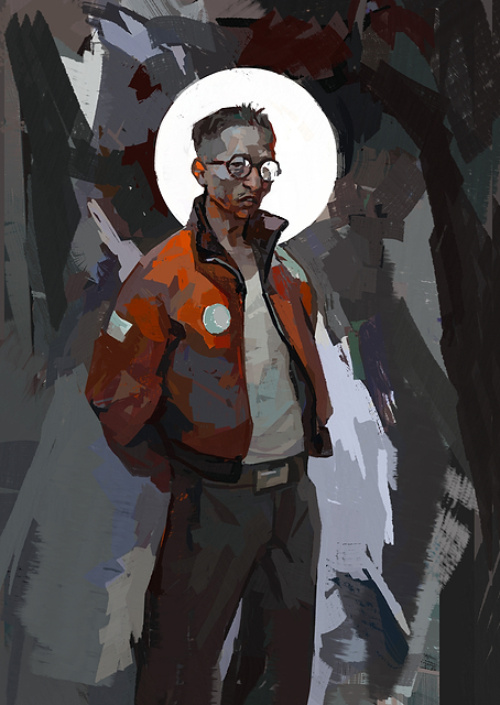 Disco Elysium's Harrier Du Bois / PLATINA
