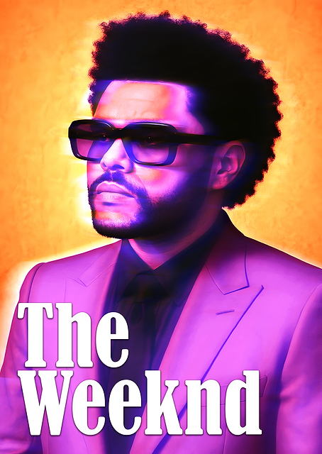 The Weeknd Portrait / platina