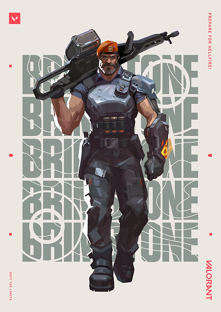 VALORANT Agent Brimstone / PLATINA