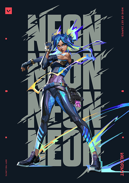 VALORANT Agent Neon / PLATINA