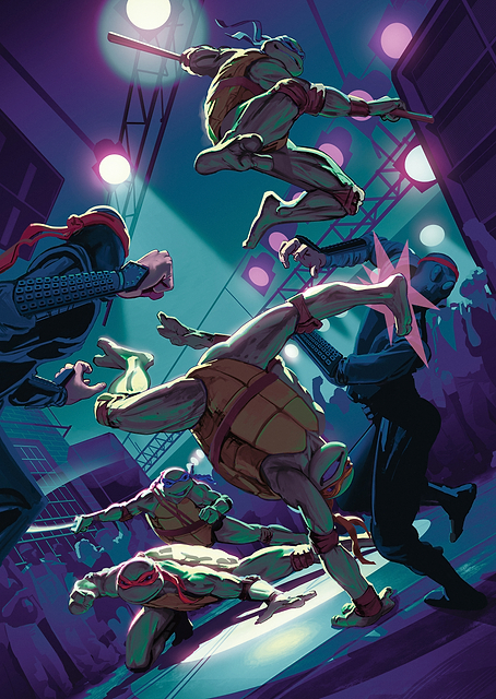 TMNT Turtle Power Combat / PLATINA