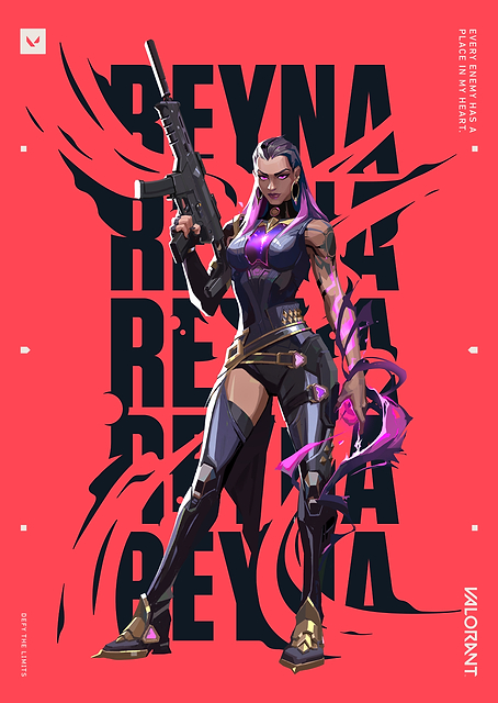 VALORANT Agent Reyna / PLATINA