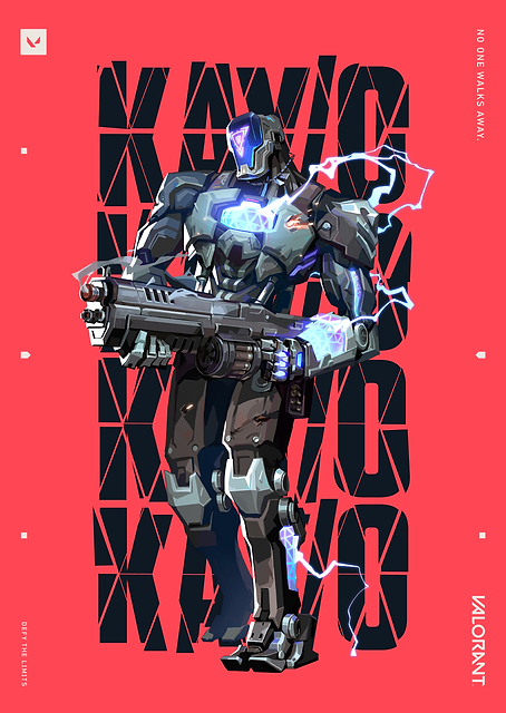 VALORANT Agent Kay/o / PLATINA