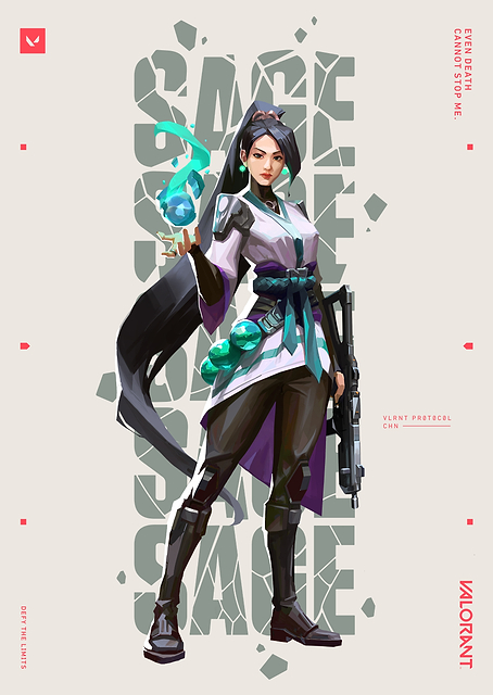 VALORANT Agent Sage / PLATINA