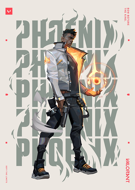 VALORANT Agent Phoenix / PLATINA