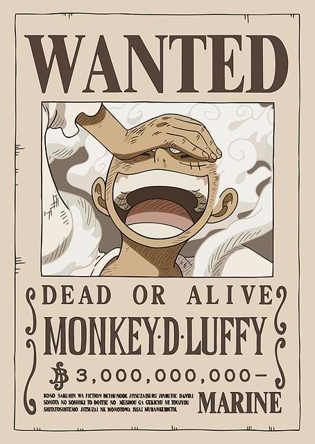 Monkey D. Luffy Wanted after Wano / PLATINA