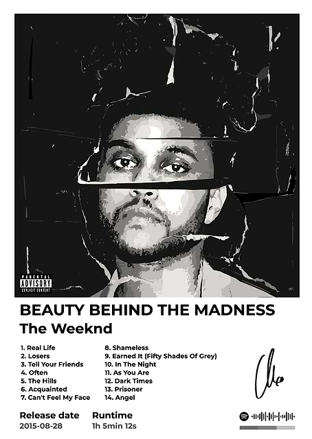 The Weeknd - Beauty Behind Madness / platina