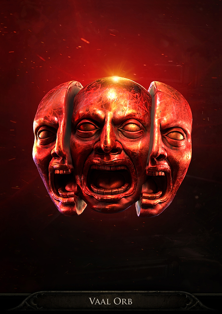 Path of Exile 2 - Vaal Orb / PLATINA