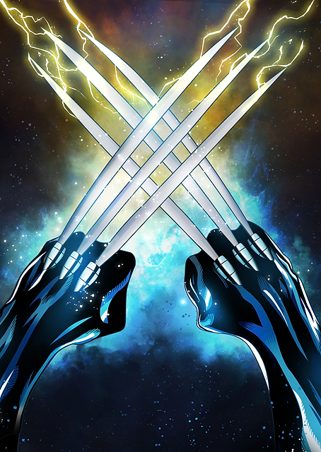 Wolverine's Cosmic Claw X-Mark / PLATINA