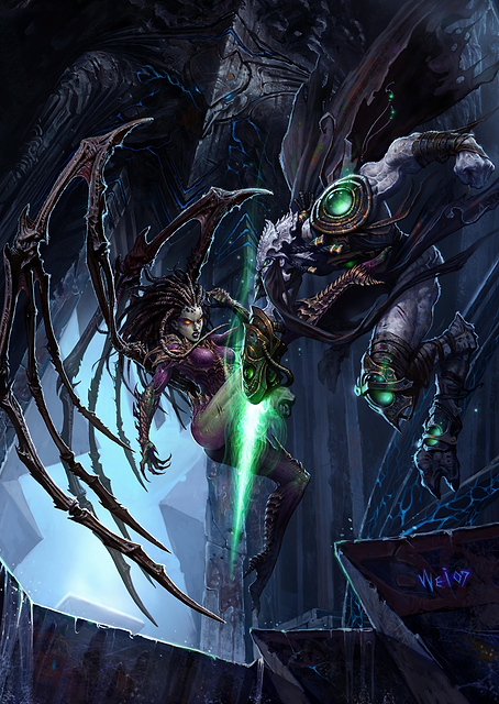 Queen of Blades' Green Fury / PLATINA
