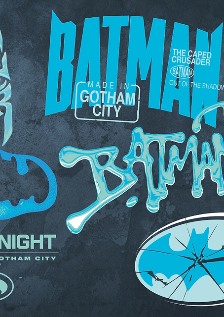 Evolution of Batman Logos / PLATINA