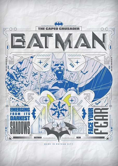 Batman: Blueprint of the Caped Crusader / platina