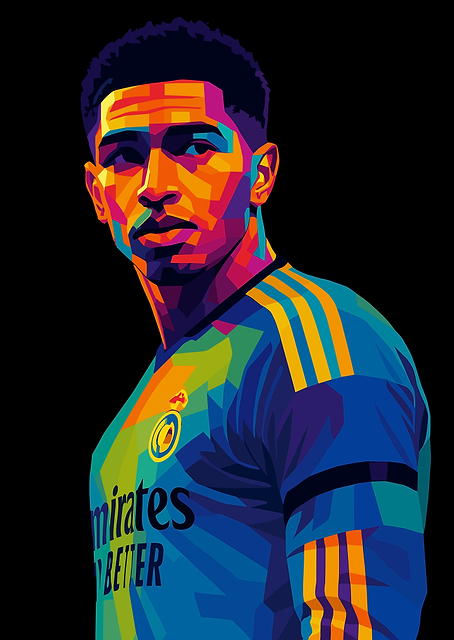 Jude Bellingham Wpap Art / PLATINA