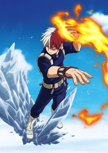 MHA Season 4: Todoroki / PLATINA