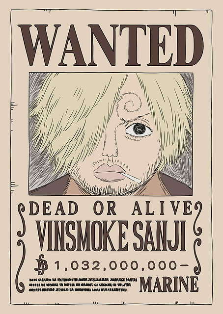 Sanji Wanted after Wano / platina