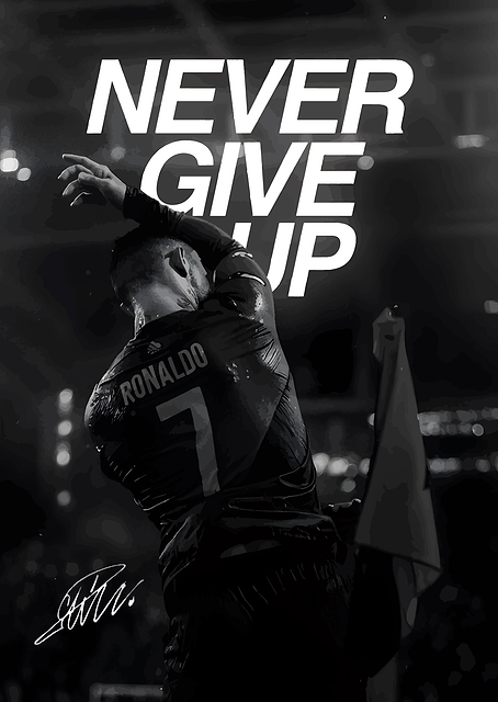 Cristiano Ronaldo: Never Give Up / PLATINA