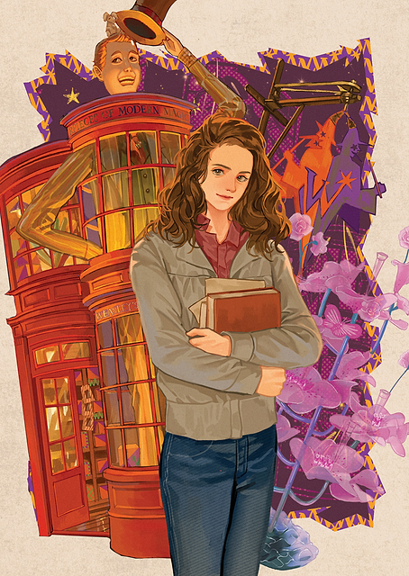 Hermione and Weasleys' Wizardry / PLATINA