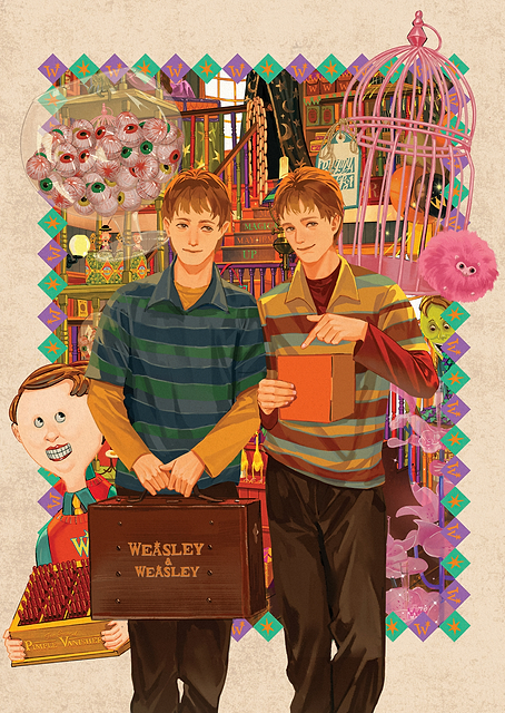 Weasley Twins' Magical Mayhem / PLATINA