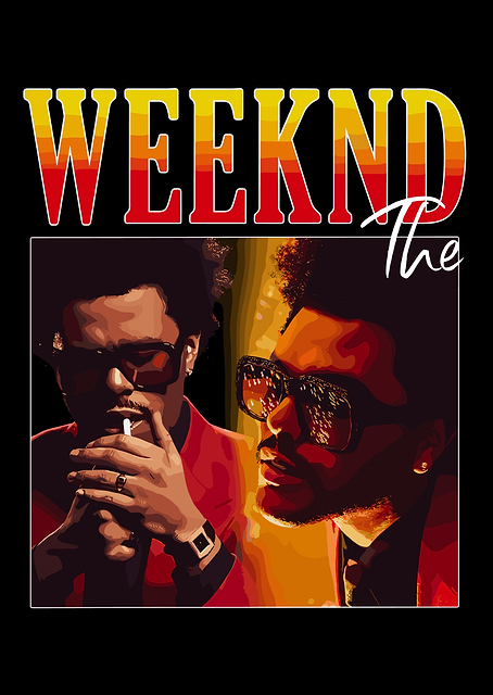 The Weeknd Portrait / platina