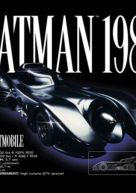 Batmobile 1989: Specs and Design / PLATINA