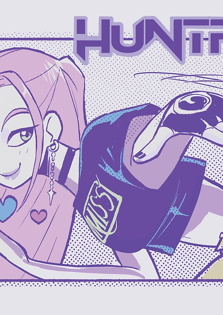 HUNTRX Mira Poster – Stylish Anime-Inspired Art / PLATINA