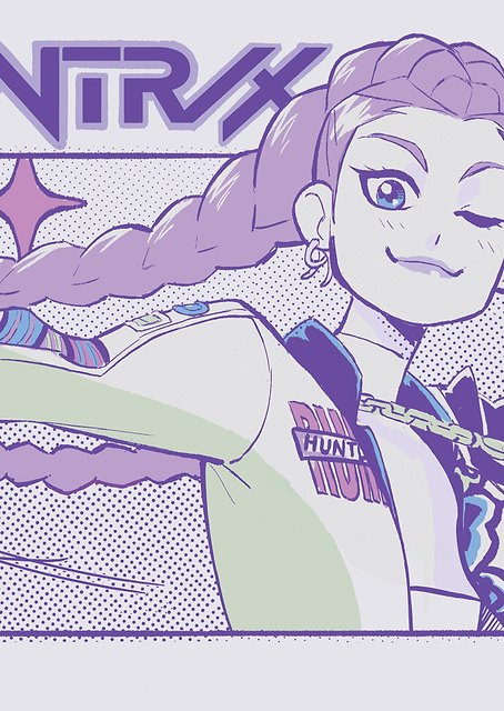 HUNTRX Rumi Poster – Stylish Anime-Inspired Art / PLATINA