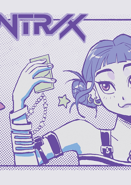 HUNTRX Zoey Poster – Stylish Anime-Inspired Art / PLATINA