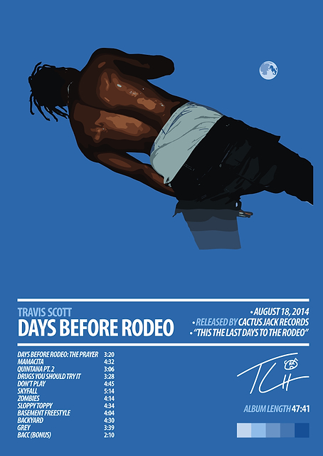 Travis Scott - Days Before Rodeo / platina