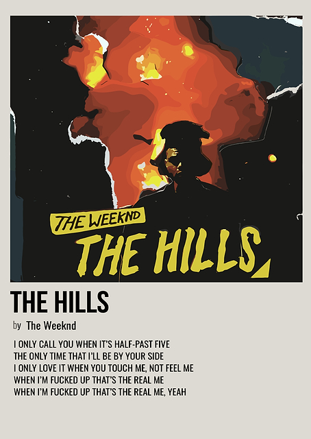 The Weeknd The Hills Album / platina