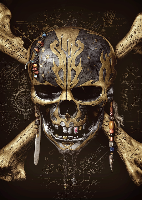Pirates of the Caribbean: Salazar's Skull / PLATINA