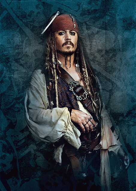 Captain Jack Sparrow: Pirate Icon / PLATINA