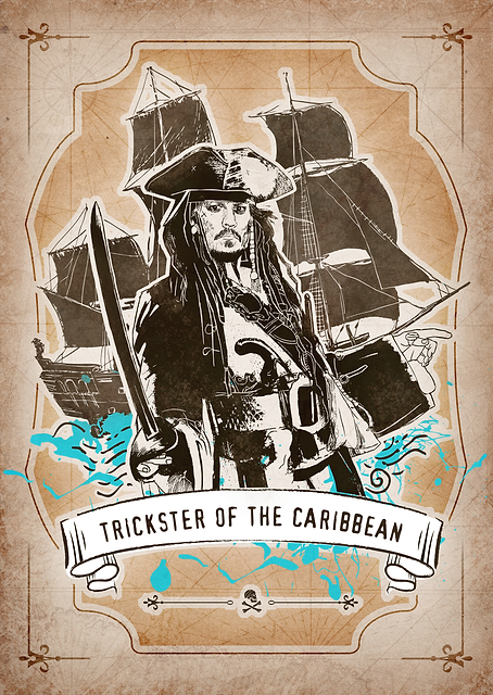 Captain Jack Sparrow: Trickster of the Caribbean / PLATINA