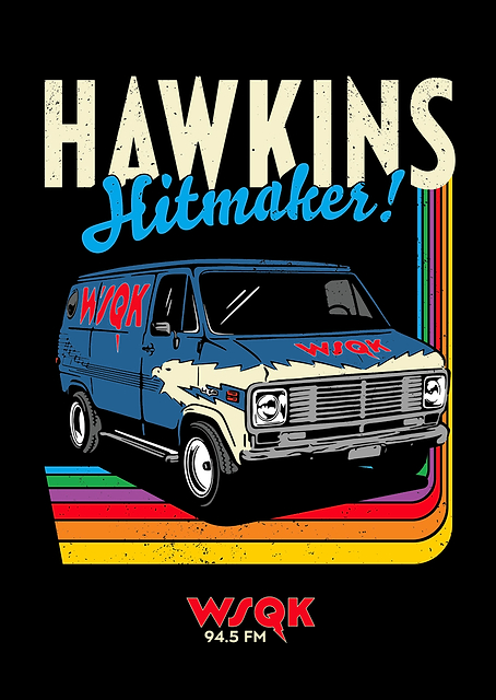Hawkins Hitmaker Radio Van / PLATINA